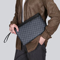 Men's Black Fashion Retro Leather Bag