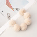 Plush Mobile Phone Lanyard Fur Ball