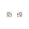 Women's Sterling Silver Needle Light Luxury Minority Camellia Ear Studs