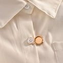 Women's Simple Pearl Shirt Decorative Cufflinks