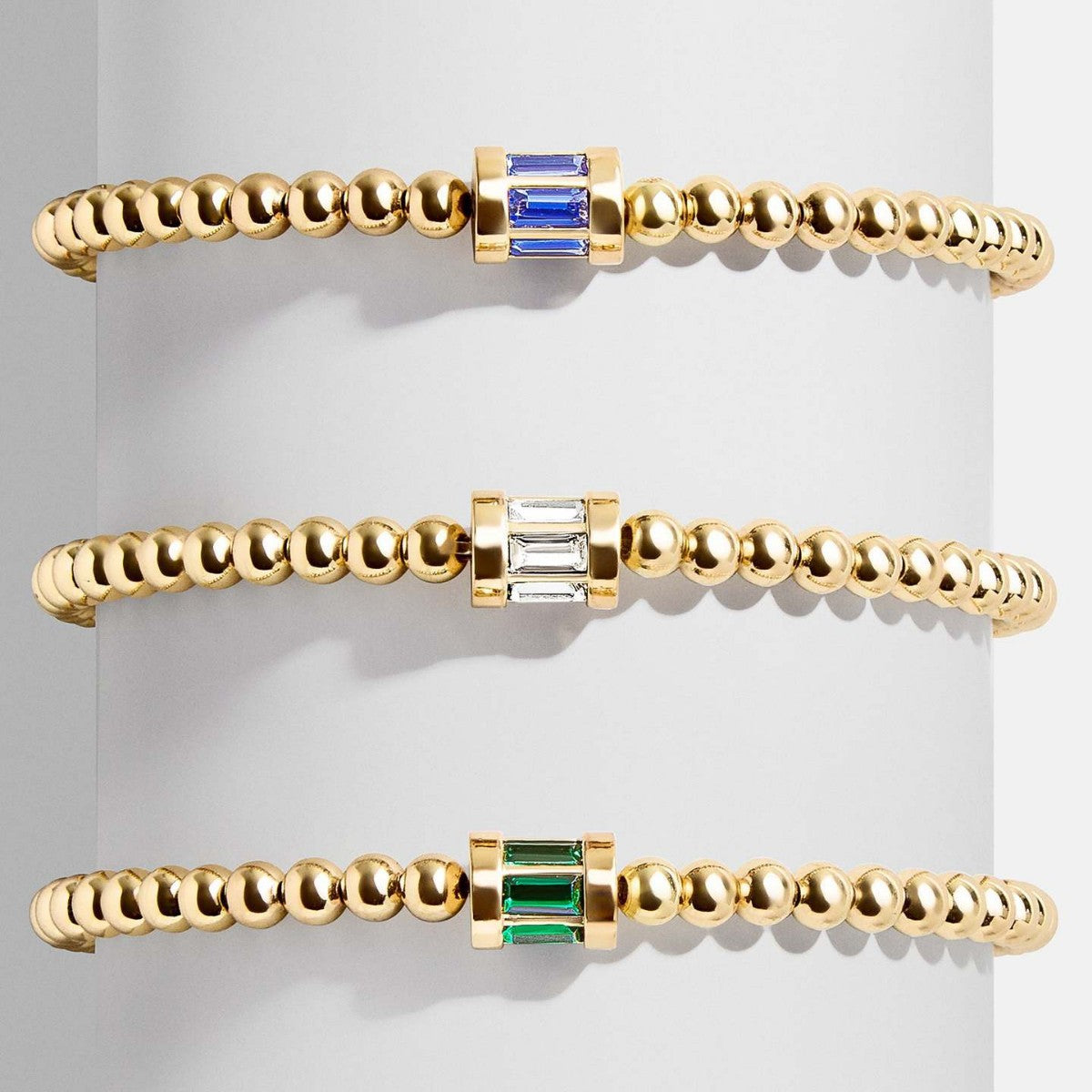 Women's Fashion Twelve Birthstone Beaded Bracelet