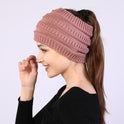 Ladies Knitted Hairband Widening Face Wash Head Cover