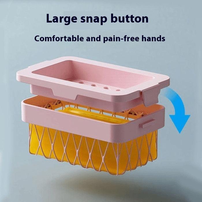 Soap Foaming Box Household Multi-functional Hand Rub-free Foaming Soap Box Storage Rack Draining