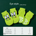 High Quality Non-slip Sole Socks Teddy Corgi Cat Supplies 4 Pack