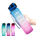 Transparent Flask Water Bottle 1000ml Bottled Kawaii Bottle Bpa Free Infuser Plastic Milk Sports Clear Water Bottle Kawaii Cup