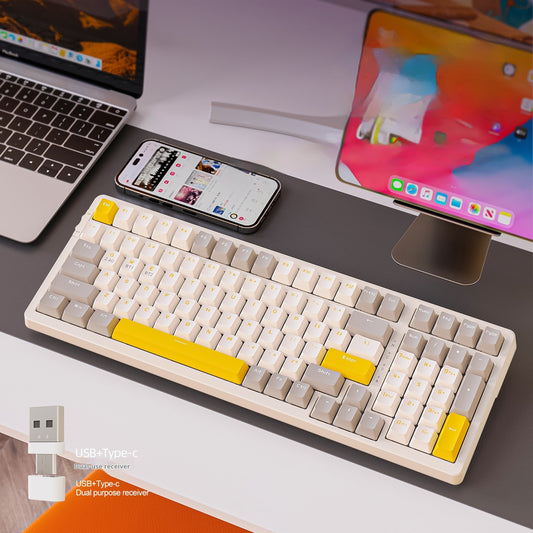 Bluetooth Wireless Dual-mode Mechanical Keyboard