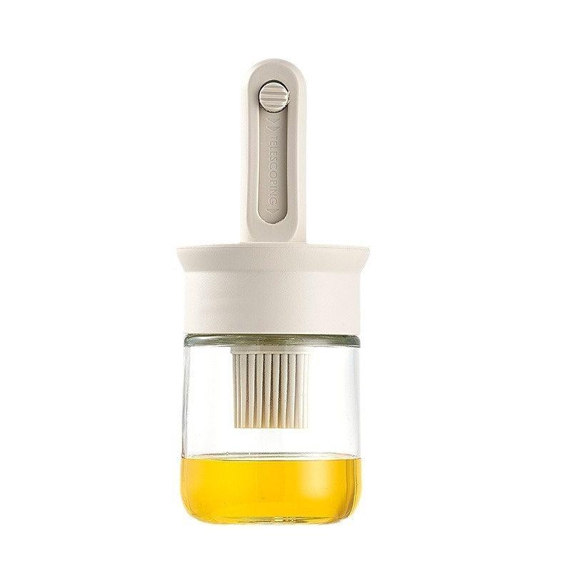 Kitchen High-temperature Resistant Silicone Oil Brush Bottle Integrated