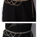 Hip Hop Punk Fashion Metal Chain Waist Chain
