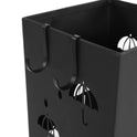 Umbrella Design Entryway Umbrellas Iron Holder Storage Rack Black