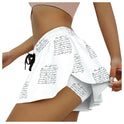Women's Summer Fashion Drawstring Skirt Pants