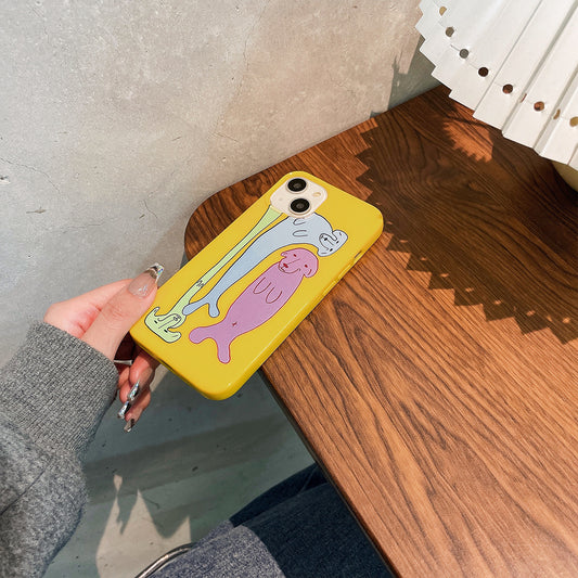 All-inclusive Anti-fall Cartoon Sausage Dog Phone Case