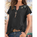 Women's Bohemian New Short Sleeve T-shirt