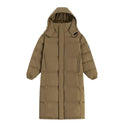 Long Over-the-knee Cotton-padded Coat