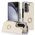 Applicable To ZFOLD56 Classic Style Ring Double Buckle ZFOLD34 Leather Case Folding Shell