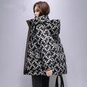 Women's Mid-length Down Cotton-padded Jacket
