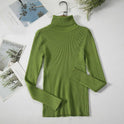 Bottoming Shirt Women's Long-sleeved Pullover All-match Slim-fitting Tight-fitting Sweater