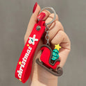 Women's Cute Fashion Cartoon Doll Christmas Keychain