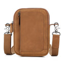 First Layer Steak Men's One Shoulder Outdoor Phone Crossbody Bag