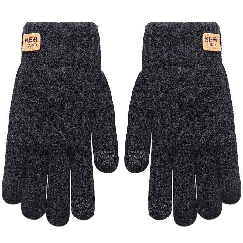 Winter Women's Double Layer Fleece-lined Thickened Cold Protection Warm Cycling