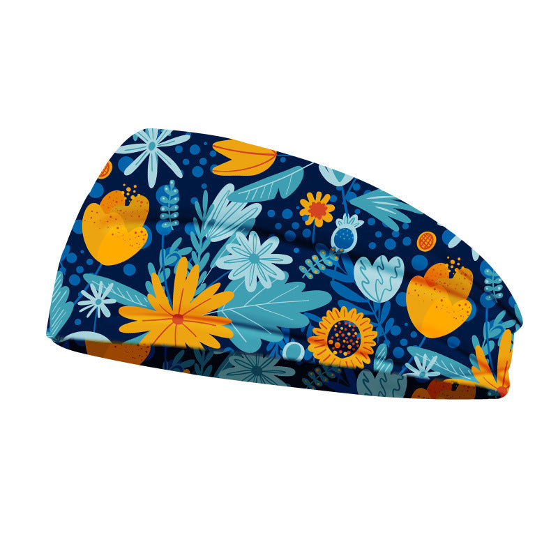 African Geometric Print Men's And Women's Fashion Simple Headband