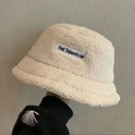 Women's Fashion Versatile Lamb Wool Warm Fisherman's Hat