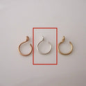 Non-piercing Nose Ring Plated 14K Gold Nose Stud