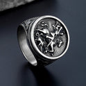 Men's Roman Soldier Dragon Ring