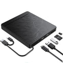 5-in-1 Multi-function External Optical Drive Notebook Computer Recording Machine Plug-in External