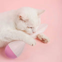 Pet Cat Toy Tumbler Tease Cat Ball Bite-resistant Tease Stick Feather Self-healing