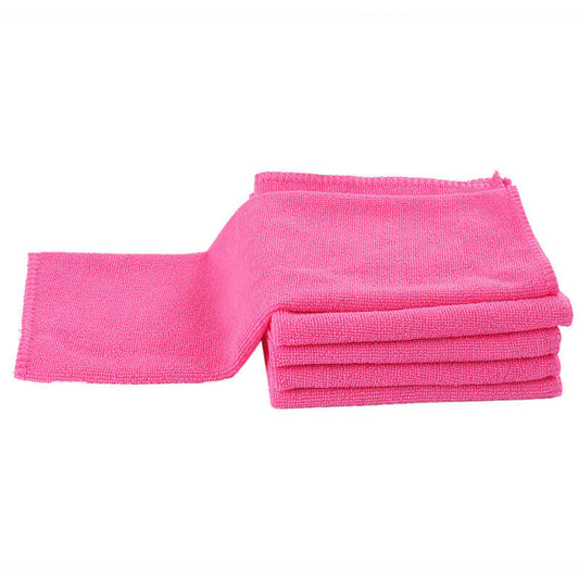 24Pc Microfibre Cloths Home Kitchen Cleaning & Car Detailing Cloths Duster Towel