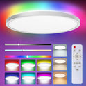 LED Ceiling Light Round Panel Down Lights Bathroom Kitchen Living Room Wall Lamp