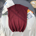 Vest Sleeveless Waistcoat Korean Version Of Wild V-neck