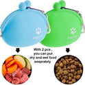 Silicone Pet Snack Bag Solid Color