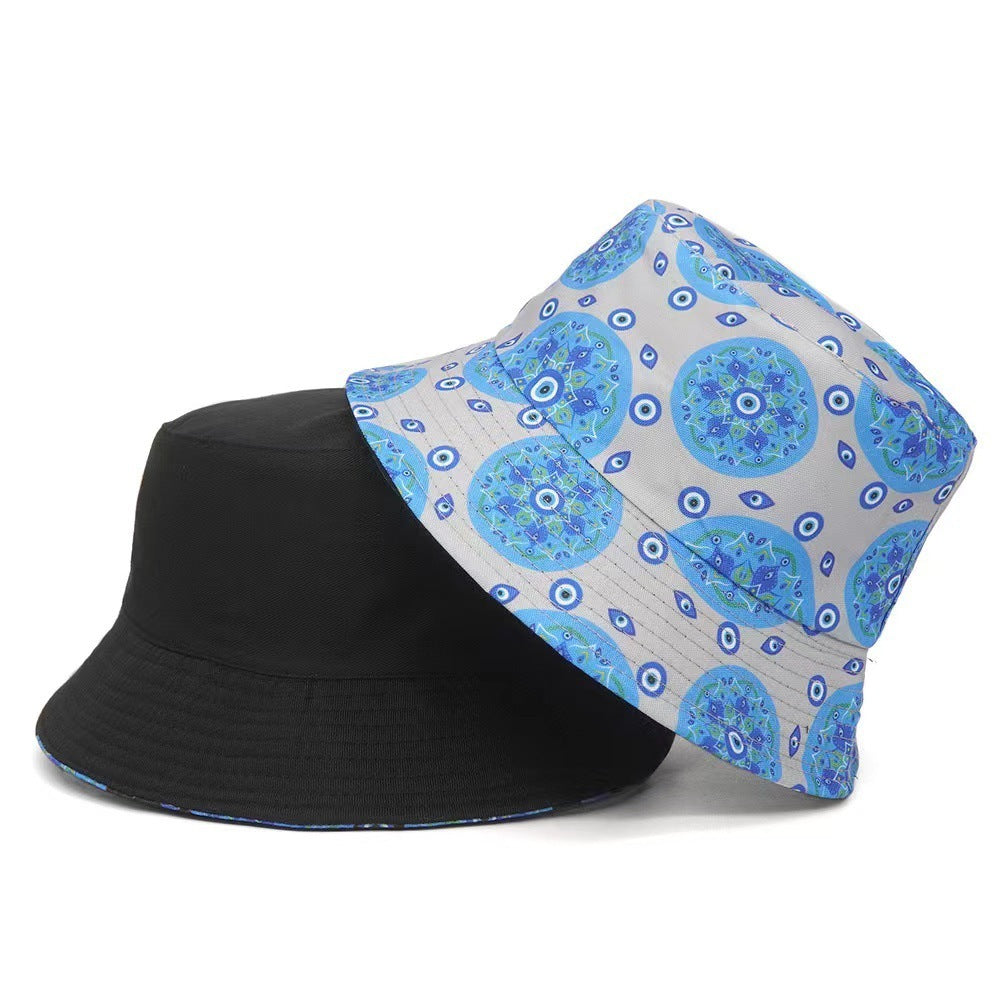 Versatile Geometric Graffiti Retro Fisherman Hat