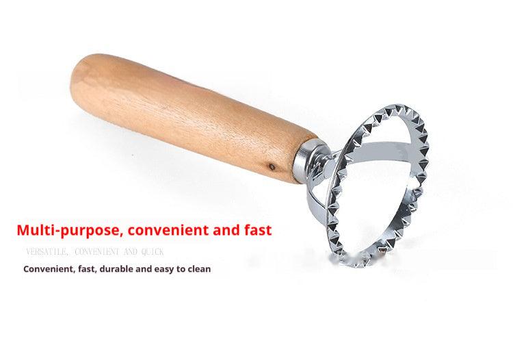 Creative Stainless Steel Round Side Flower Biscuit Mold