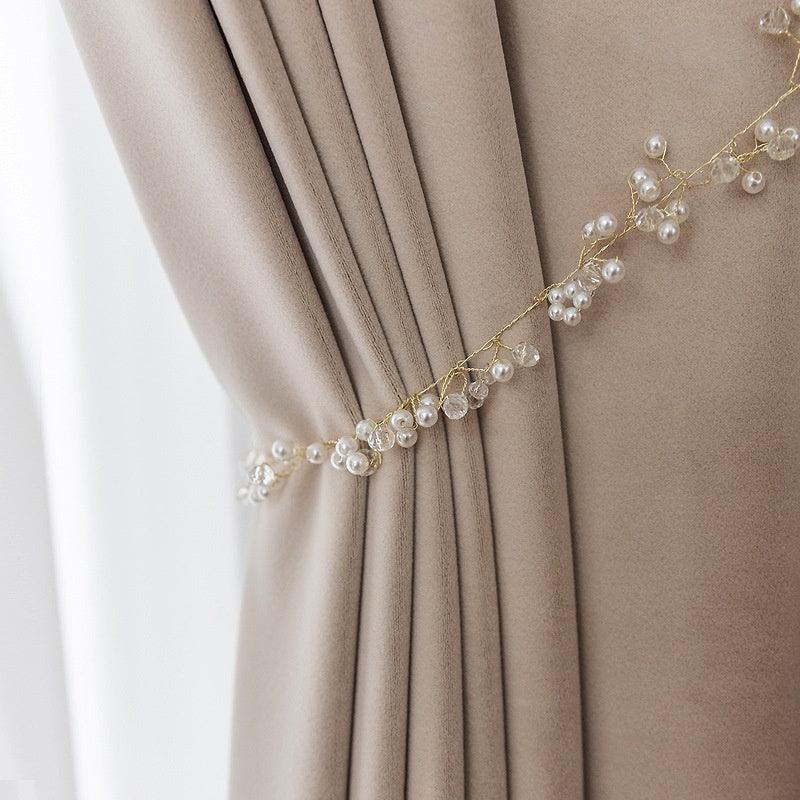 Full Shading Australian Wool Plush Curtain Insulation Velvet Non-inverted Velvet Finished Product