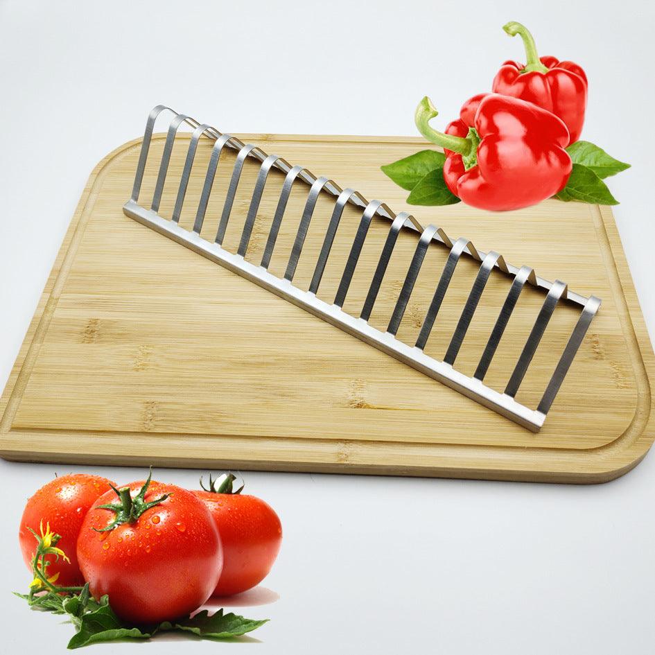 Outdoor BBQ Stainless Steel Grill Household Portable Triangle Picnic Barbecue Tools Kitchen Utensils