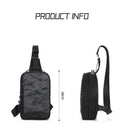 Ultra Light And Stylish Camouflage Simple Ins Chest Bag Breathable Waterproof Function