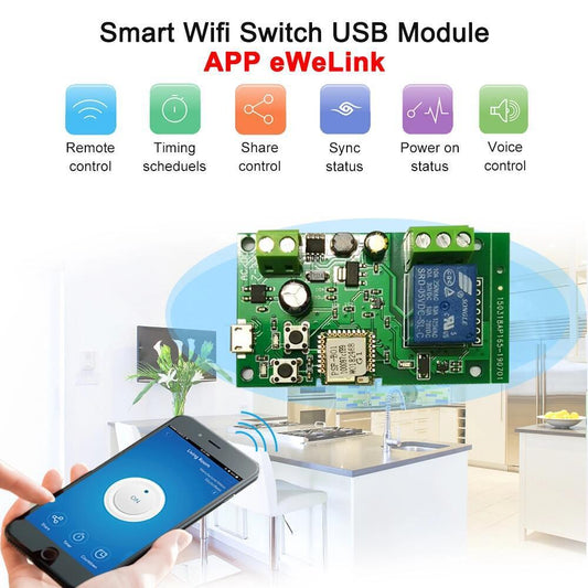 Self - Locking Interlock Remote Control 1 Way Relay Module