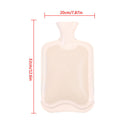 3 Pack 2L HOT WATER BOTTLE NATURAL RUBBER WARMER LARGE PAIN RELIEF HEAT ACHING