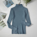 Bottoming Shirt Women's Long-sleeved Pullover All-match Slim-fitting Tight-fitting Sweater