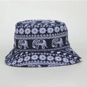 Versatile Geometric Graffiti Retro Fisherman Hat