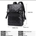 Diamond Lattice Men's Casual Backpack