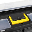 G-559-3 Large Medium Plastic Toolbox Lockable Removable Storage Box Tool Case