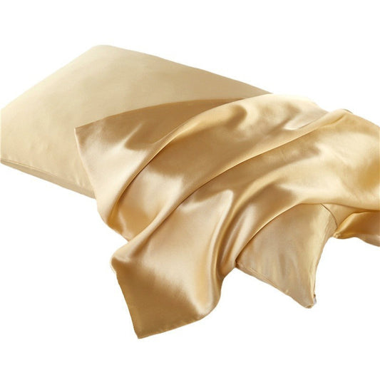 Silk Zipper Sweat-absorbent Breathable Pillowcase