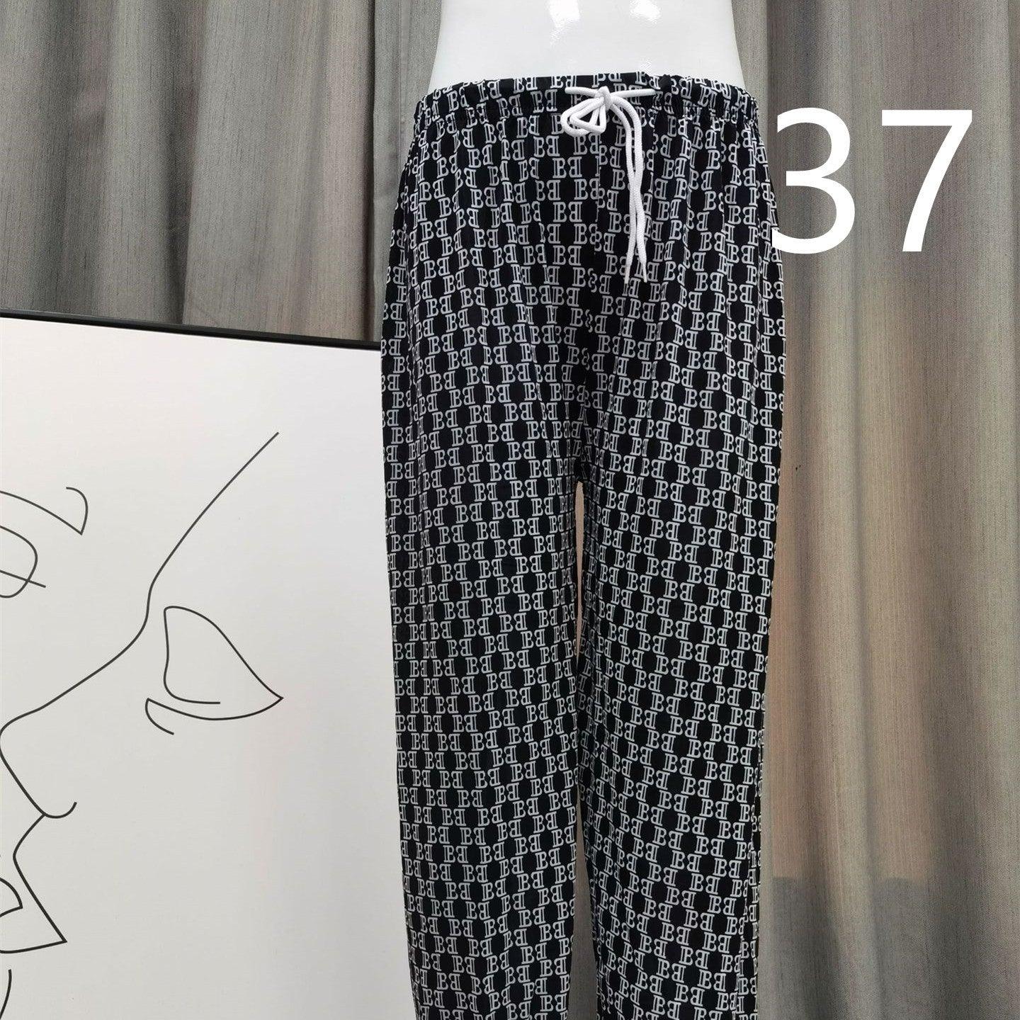 Women's Loose Drawstring High Waist Lantern Slacks