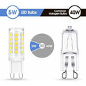 10 X G9 LED BULB 5W COOL WHITE CAPSULE LAMP REPLACE 40W HALOGEN LIGHT BULBS 230V   The UK Does Not Include VAT, Which Needs To Be Borne By Oneself. Please Consider Carefully Before Placing An Order