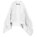 White Double-sided Flannel Cloak Blanket