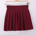 Women's Anti-glare Bottoming Pleated A-line Skirt