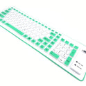 Folding Waterproof And Dustproof Silicone Keyboard